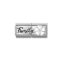 Nomination Link - 330734-17- DOUBLE Classic DETAILED - Family with Flower