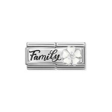 Nomination Link - 330734-17- DOUBLE Classic DETAILED - Family with Flower