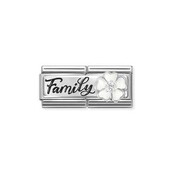 Nomination Link - 330734-17- DOUBLE Classic DETAILED - Family with Flower