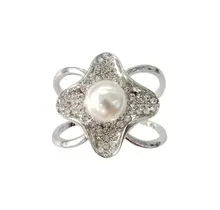 Sjaal Ring Silver Shine