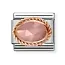 Nomination Nomination Link Rosékleurig - 430507-34 - Classic RICH SETTING STONE - Apricot Chalcedony