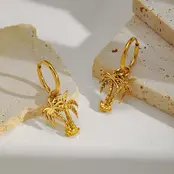 Oorbellen Coconut Tree