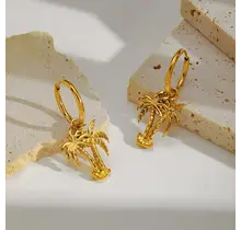 Oorbellen Coconut Tree