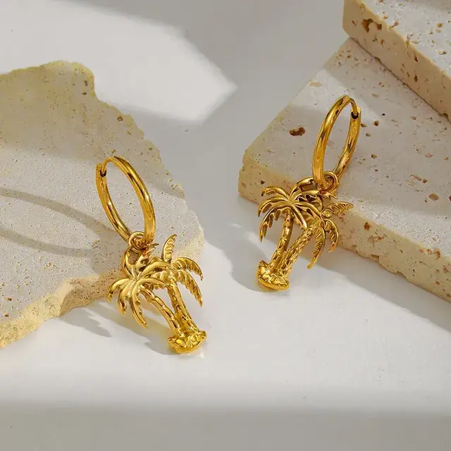 Oorbellen Coconut Tree