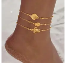 Enkelbandje Holiday Goud