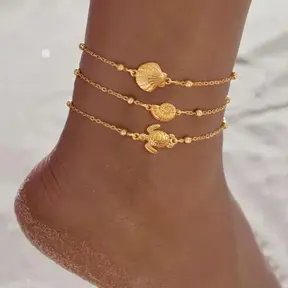 Enkelbandje Holiday Goud