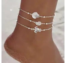 Enkelbandje Holiday Zilver