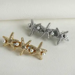 Haarclip Zeesterren