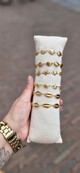 Zomerse Stainless Steel Armbandjes met Schelpen & Zeesterren – Goudkleurig