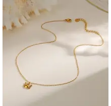 Stainless Steel Minimalistische Ketting Krab – Goud- en Zilverkleurig