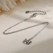 Stainless Steel Minimalistische Ketting Krab – Goud- en Zilverkleurig