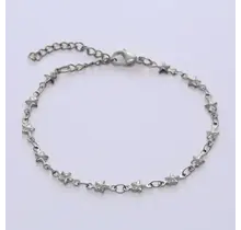 Stainless Steel Armband Sterretjes – Goud- en Zilverkleurig