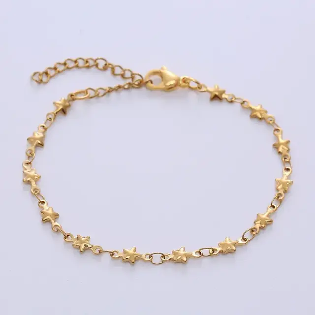 Stainless Steel Armband Sterretjes – Goud- en Zilverkleurig