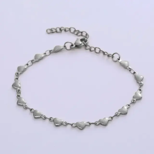 Stainless Steel Armband Hartjes – Goud- en Zilverkleurig