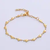 Stainless Steel Armband Hartjes – Goud- en Zilverkleurig