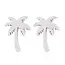 Goodies Stainless Steel Oorstuds Palmboom – Goud & Zilver