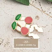 Button Cover Kers – Speelse Trend Accessoire voor Blouse