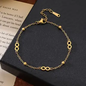 Stainless Steel Armband Infinity Goud – Oneindigheid Symbool Armband Dames