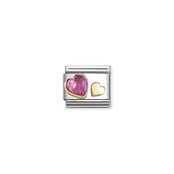 NOMINATION COMPOSABLE CLASSIC SYMBOLS DARK PINK HEART 030613/09