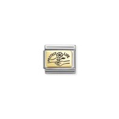 NOMINATION COMPOSABLE CLASSIC PLATES (IC)  PROTECT LIFE 030166/66