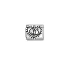 NOMINATION COMPOSABLE CLASSIC SYMBOL  WEDDING RINGDOTTED HEART 330101/90