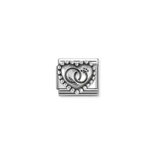 NOMINATION COMPOSABLE CLASSIC SYMBOL  WEDDING RINGDOTTED HEART 330101/90