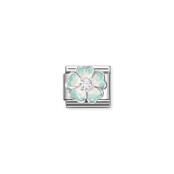 NOMINATION COMPOSABLE CL SIMBOLFLOWER  GREEN/WHITE 330321/18