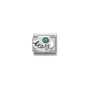 NOMINATION COMPOSABLE CLASSIC SYMBOL  MAY EMERALD 330505/05