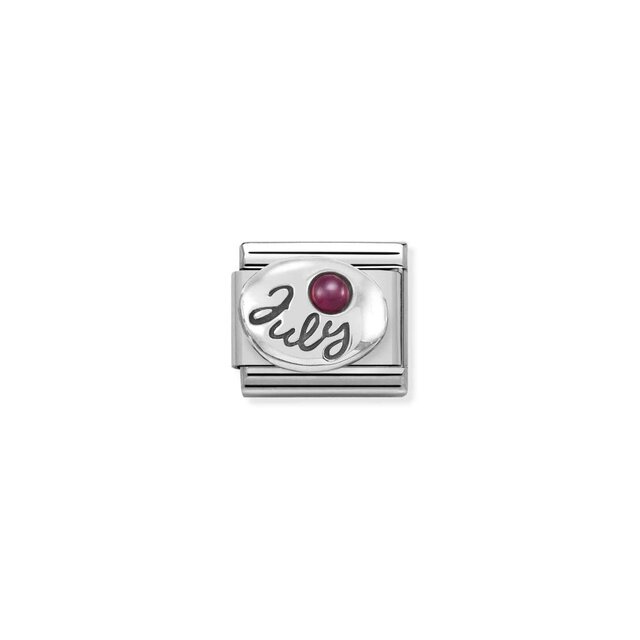 NOMINATION COMPOSABLE CLASSIC SYMBOL  JULY RUBY 330505/07