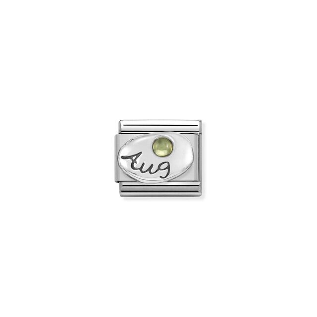NOMINATION COMPOSABLE CLASSIC SYMBOL  AUGUST PERIDOT 330505/08