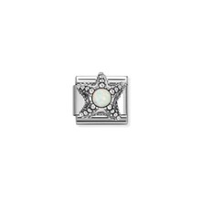 NOMINATION COMPOSABLE CLASSIC SYMBOL  OSTONE WHITE PEARL STARFISH 330511/09