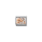 NOMINATION COMPOSABLE CLASSIC SYMBOL WHITE KNOT 430302/06