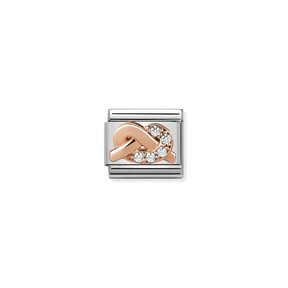 NOMINATION COMPOSABLE CLASSIC SYMBOL WHITE KNOT 430302/06