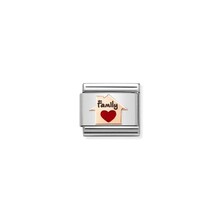 NOMINATION COMPOSABLE CLASSIC SYMBOL RED HEART HOUSE 430202/11