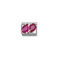 NOMINATION COMPOSABLE CLASSIC RED DOUBLE DROPS 330329/11
