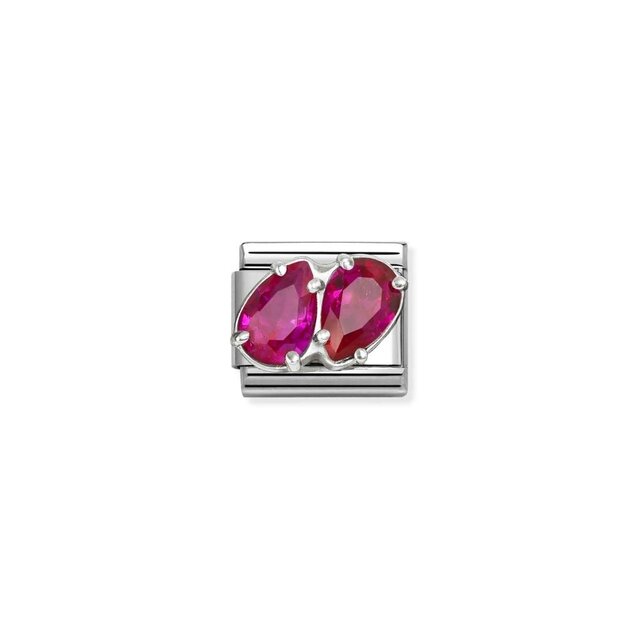 NOMINATION COMPOSABLE CLASSIC RED DOUBLE DROPS 330329/11