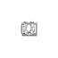 Nomination NOMINATION COMPOSABLE CL SYMBOL WHITE HORSESHOE 330304/51