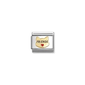 NOMINATION COMPOSABLE CLASSIC SYMBOLS RED HEART CAT 030285/68