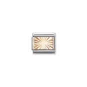 NOMINATION COMPOSABLE CLASSIC PLATES CUSTOM DIAMOND PLATE 430101/56