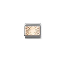 NOMINATION COMPOSABLE CLASSIC PLATES CUSTOM DIAMOND PLATE 430101/56