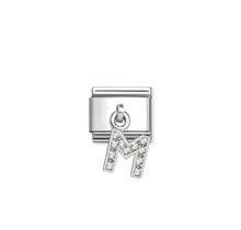 NOMINATION COMPOSABLE CLASSIC CHARMS LETTER M 331818/13