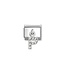 Nomination NOMINATION COMPOSABLE CLASSIC CHARMS LETTER P 331818/16