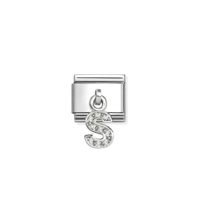 NOMINATION COMPOSABLE CLASSIC CHARMS LETTER S 331818/19
