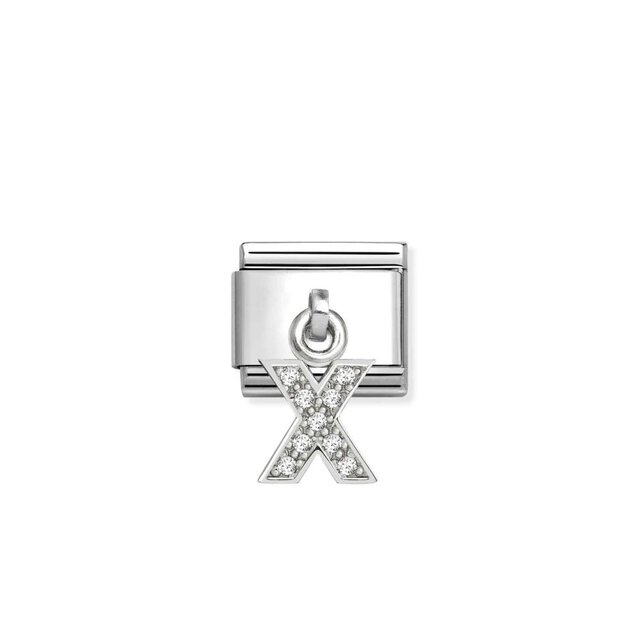 NOMINATION COMPOSABLE CLASSIC CHARMS LETTER X 331818/24