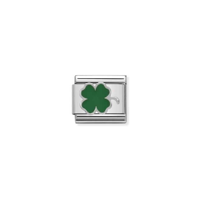 NOMINATION COMPOSABLE CLASSIC SYMBOL GREEN CLOVER 330202/12