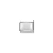 NOMINATION COMPOSABLE CLASSIC PLATE (LO) CUSTOM PLAIN 330104/01