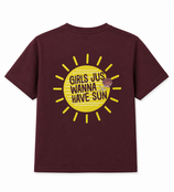 Goodies Label Girls Jus Wanna Have Fun T-Shirt