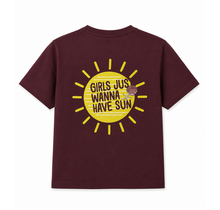 Goodies Label Girls Jus Wanna Have Fun T-Shirt