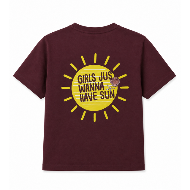 Goodies Label Girls Jus Wanna Have Fun T-Shirt