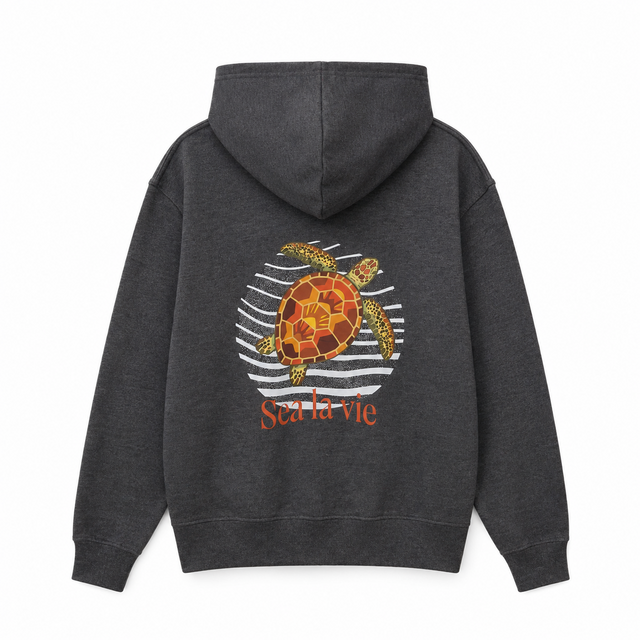 Goodies Label Hoodie Schildpad